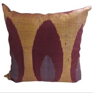 Multi Color 18” Ikat Pillow